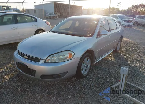 2011 Chevrolet Impala Lt из США, поврежденный, VIN 2G1WG5EK6B1133164